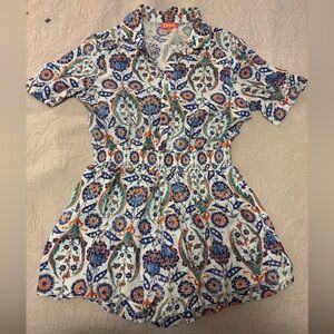 THML Multicolor Floral Romper